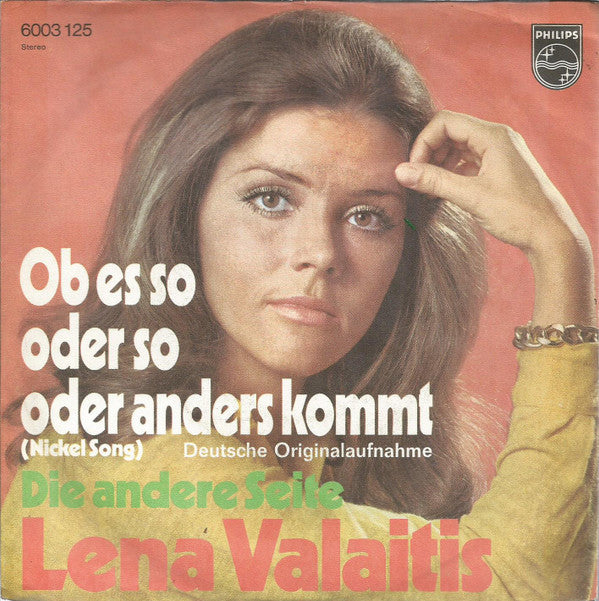 Lena Valaitis : Ob Es So Oder So Oder Anders Kommt (7", Single)