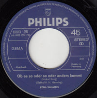 Lena Valaitis : Ob Es So Oder So Oder Anders Kommt (7", Single)
