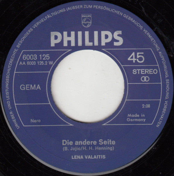 Lena Valaitis : Ob Es So Oder So Oder Anders Kommt (7", Single)