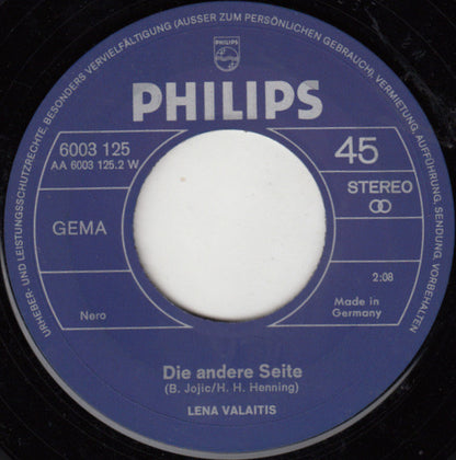 Lena Valaitis : Ob Es So Oder So Oder Anders Kommt (7", Single)