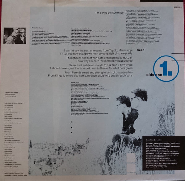The Proclaimers : Sunshine On Leith (LP, Album)