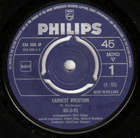 RO-D-YS : Earnest Vocation (7", Single, Mono)