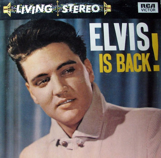 Elvis Presley : Elvis Is Back! (LP, Album, RE)