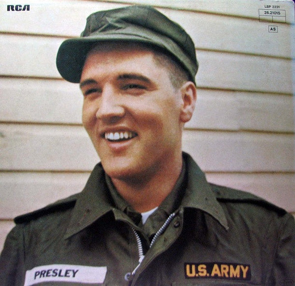 Elvis Presley : Elvis Is Back! (LP, Album, RE)