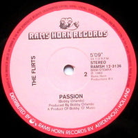 The Flirts : Passion (Special R.E.M.I.X.E.D. Disco Version) (12")