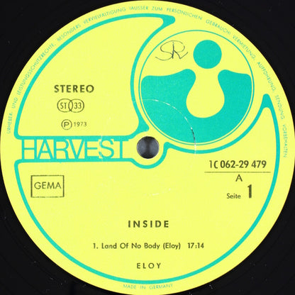 Eloy : Inside (LP, Album, Gat)