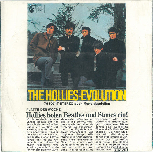 The Hollies : King Midas In Reverse (7", Single, Mono)