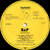 Wolfgang Niedecken's BAP* : Affjetaut (LP, Album, Club, RE)