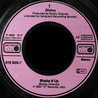 Divine : Shake It Up (7", Single)
