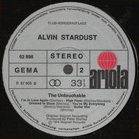 Alvin Stardust : The Untouchable (LP, Album, Club, RE, S/Edition)
