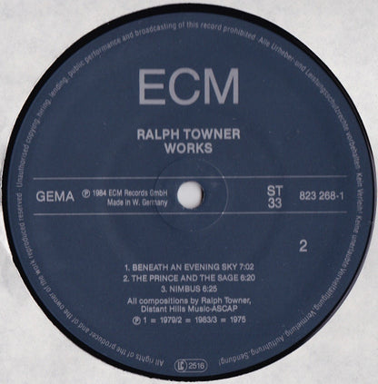 Ralph Towner : Works (LP, Comp)