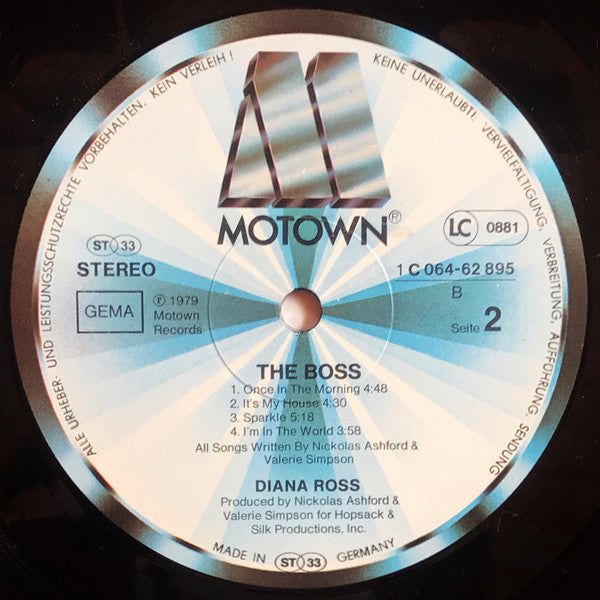 Diana Ross : The Boss (LP, Album)