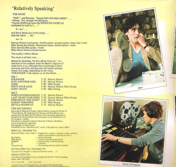 MC² (4) : Relatively Speaking.... (LP, Album, Gat)