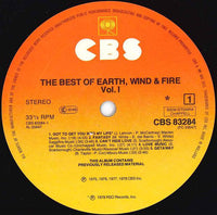 Earth, Wind & Fire : The Best Of Earth Wind & Fire Vol. I (LP, Album, Comp, Gat)