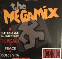 Ice MC : The Megamix (12", P/Mixed)