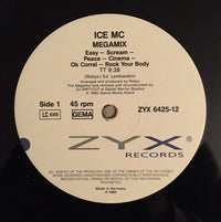 Ice MC : The Megamix (12", P/Mixed)