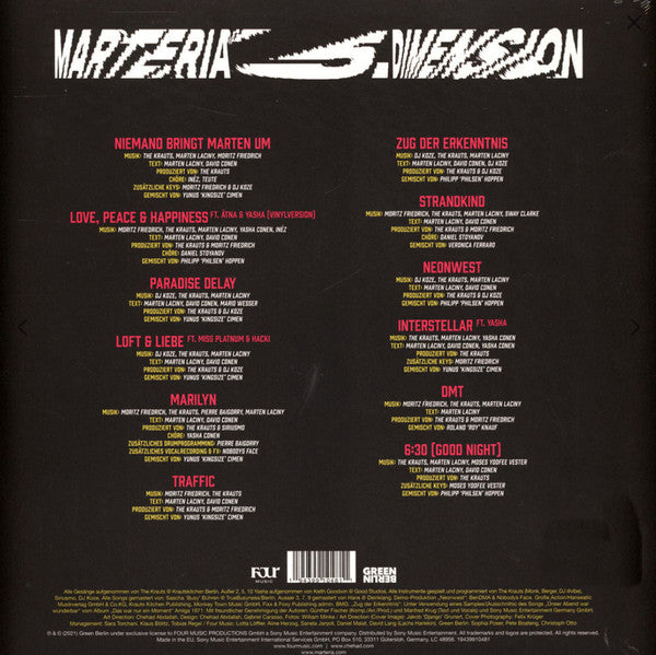 Marteria : 5. Dimension (LP, Album)