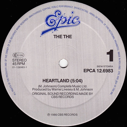 The The : Heartland (12", Maxi)