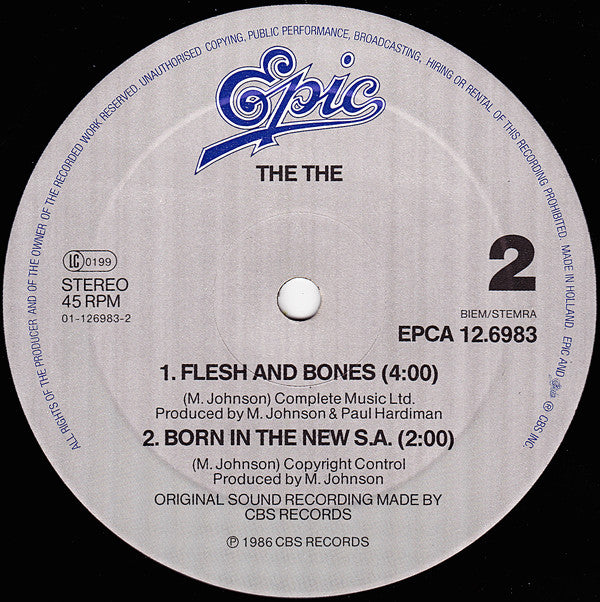 The The : Heartland (12", Maxi)