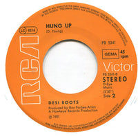 Sugar Minott / Desi Roots : Good Thing Going / Hung Up (7", Single)