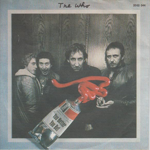 The Who : You Better You Bet (7", Single)