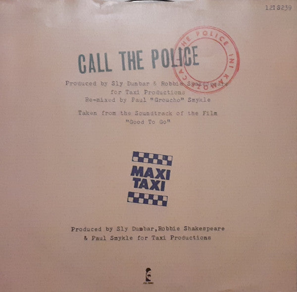Ini Kamoze : Call The Police (12")