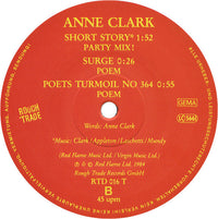 Anne Clark : Sleeper In Metropolis (Extended Remix) (12", Maxi)