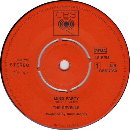 The Revells : Mind Party / Indian Ropeman (7", Single)