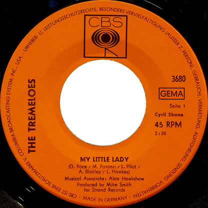 The Tremeloes : My Little Lady (7", Single)