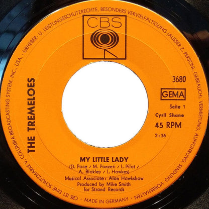 The Tremeloes : My Little Lady (7", Single)