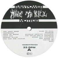 Raw Power (2) : Mine To Kill (LP, Album)