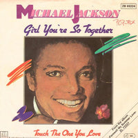 Michael Jackson : Girl You're So Together (7", Single)