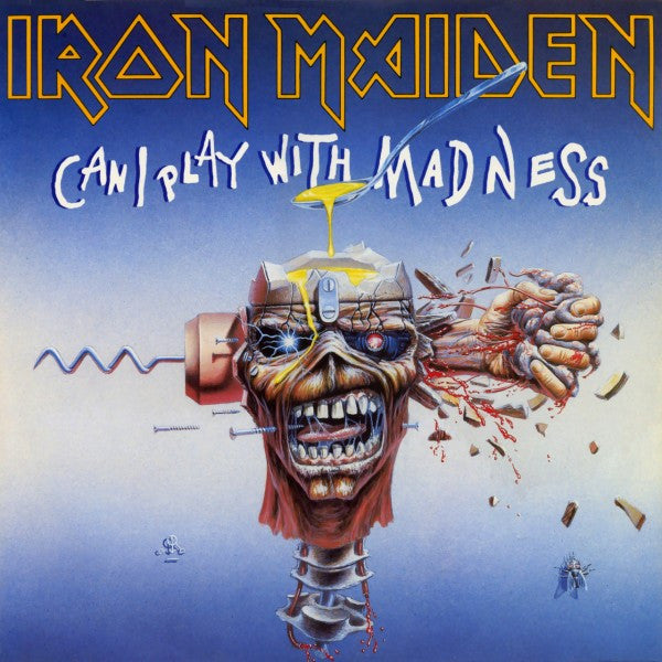 Iron Maiden : Can I Play With Madness (12", Maxi)