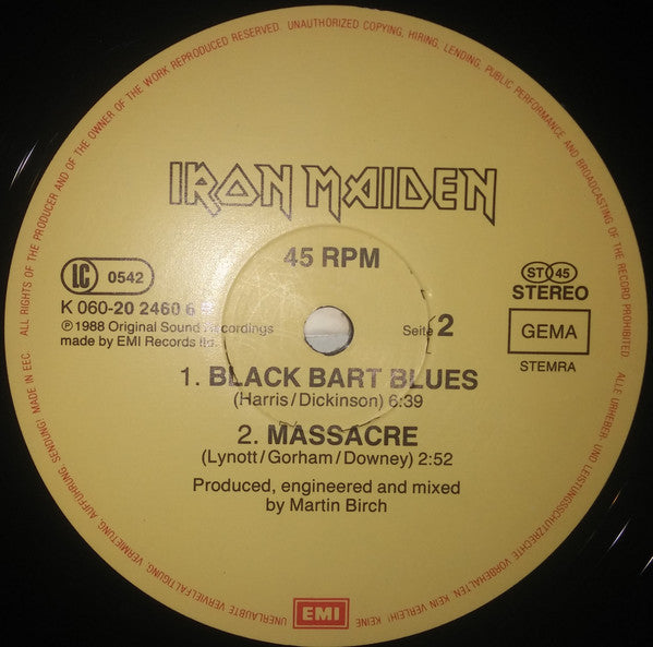 Iron Maiden : Can I Play With Madness (12", Maxi)