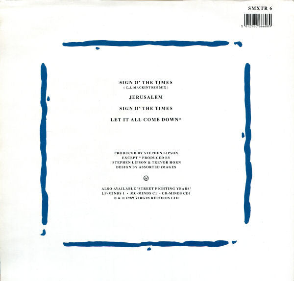 Simple Minds : The Amsterdam EP (12", EP, Ltd, Gat)