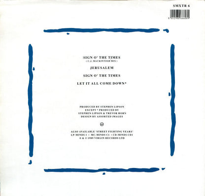 Simple Minds : The Amsterdam EP (12", EP, Ltd, Gat)