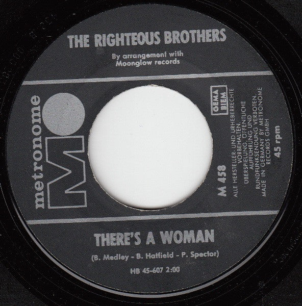 The Righteous Brothers : You've Lost That Lovin' Feelin' (7", Single)