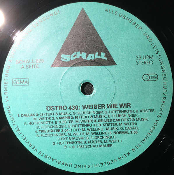 Östro 430 : Weiber Wie Wir (LP, Album)