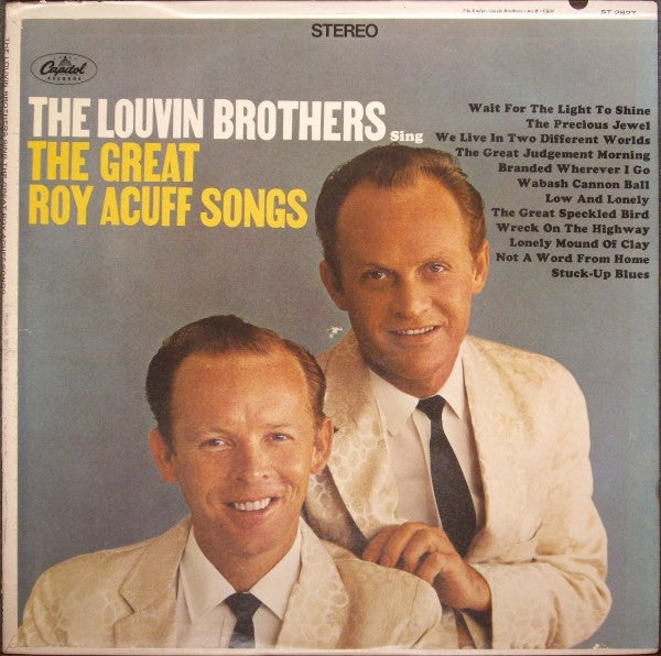 The Louvin Brothers : The Louvin Brothers Sing The Great Roy Acuff Songs (LP, Scr)
