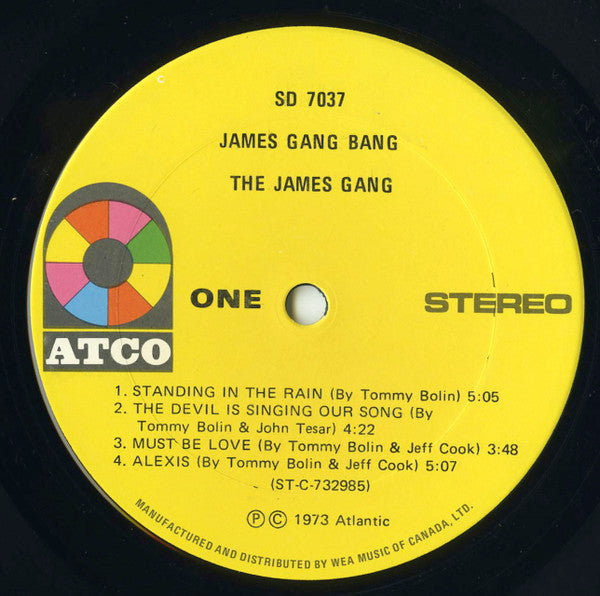 James Gang : Bang (LP, Album)