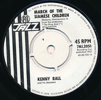 Kenny Ball And His Jazzmen : March Of The Siamese Children (7", Single, Pic)