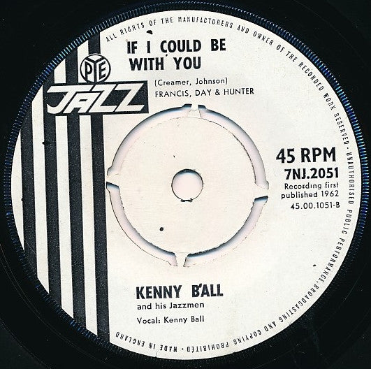Kenny Ball And His Jazzmen : March Of The Siamese Children (7", Single, Pic)