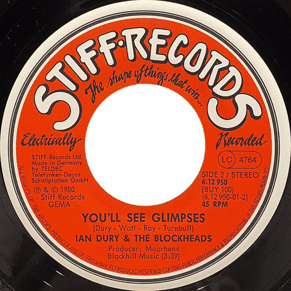 Ian Dury And The Blockheads : Sueperman's Big Sister (7", Single)