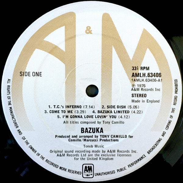 Bazuka* : Bazuka (LP, Album)