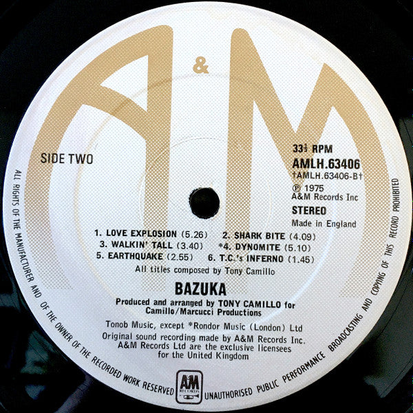 Bazuka* : Bazuka (LP, Album)