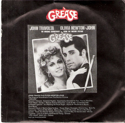Frankie Valli : Grease (7", Single)