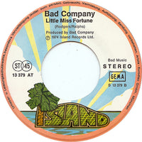 Bad Company (3) : Can't Get Enough / Little Miss Fortune (7", Single, Mono)