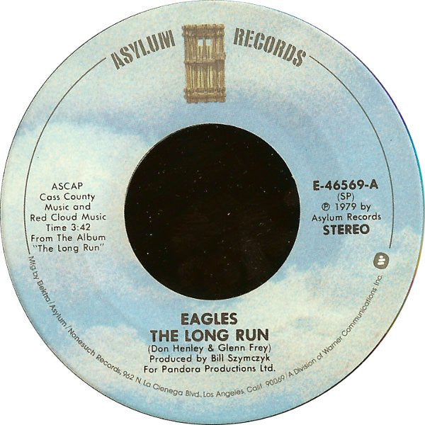 Eagles : The Long Run (7", Single, SP )