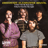 Creedence Clearwater Revival : Lookin' Out My Back Door / Long As I Can See The Light (7", Single)