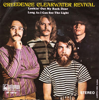 Creedence Clearwater Revival : Lookin' Out My Back Door / Long As I Can See The Light (7", Single)